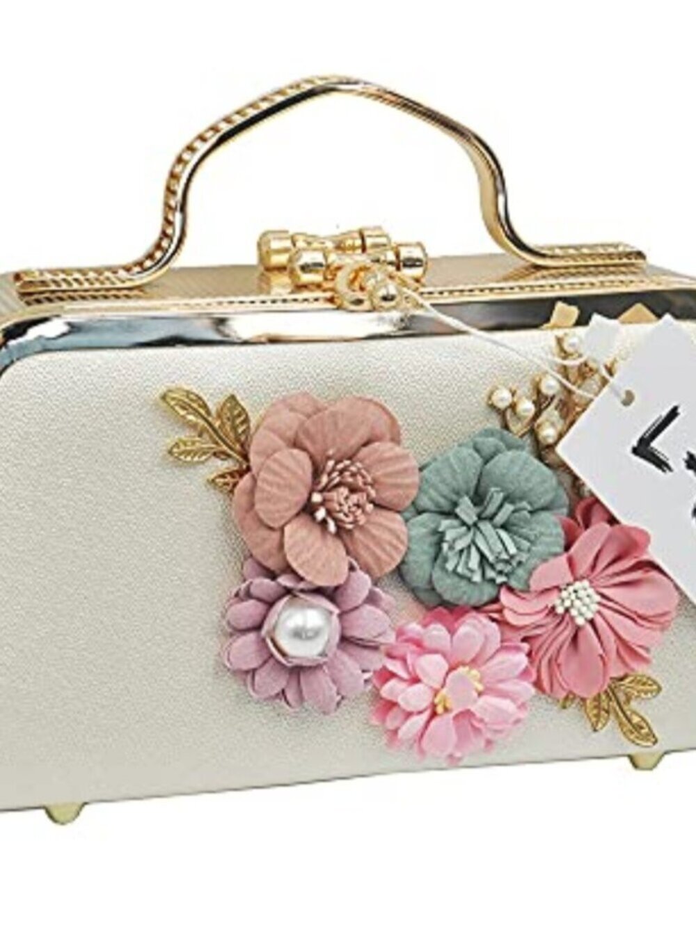 🆕 Women's Retro Handbag Clutches Purse Bags Flower Vintage Shoulder Bag